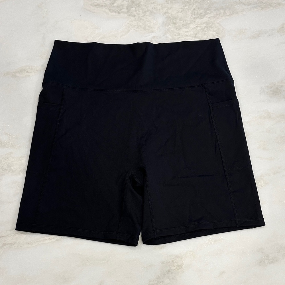 Aerie Black Bike Shorts Size XXL